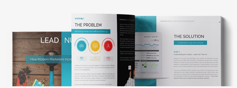 Lead Nurturing Ebok Title Bar - Graphic Design, transparent png download