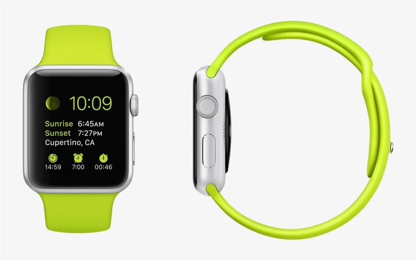 Apple's Latest Creation Opens Innovative Doors - Apple Watch 38mm Green, transparent png download