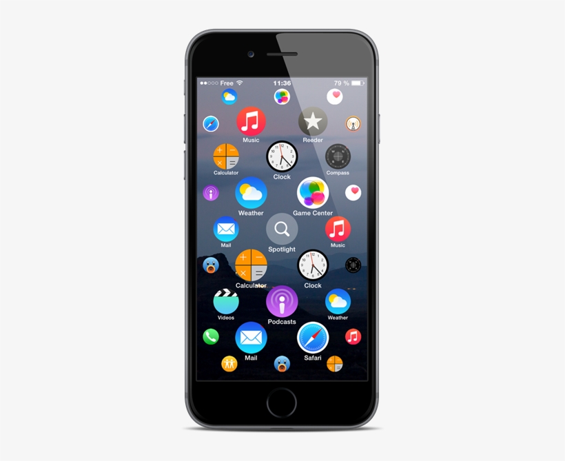 Photo Oct 28-2 - Ios Theme Apple Watch, transparent png download