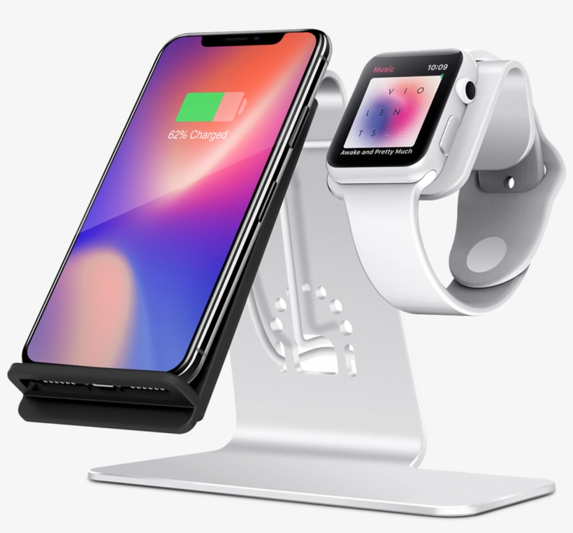Qi Ladestation Iwatch Und Iphone, transparent png download