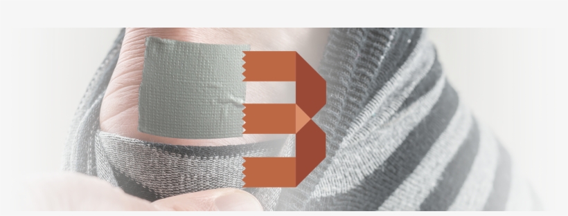 To Secure The Injured Arm Or Leg, And Then Wrap Duct - Thread, transparent png download