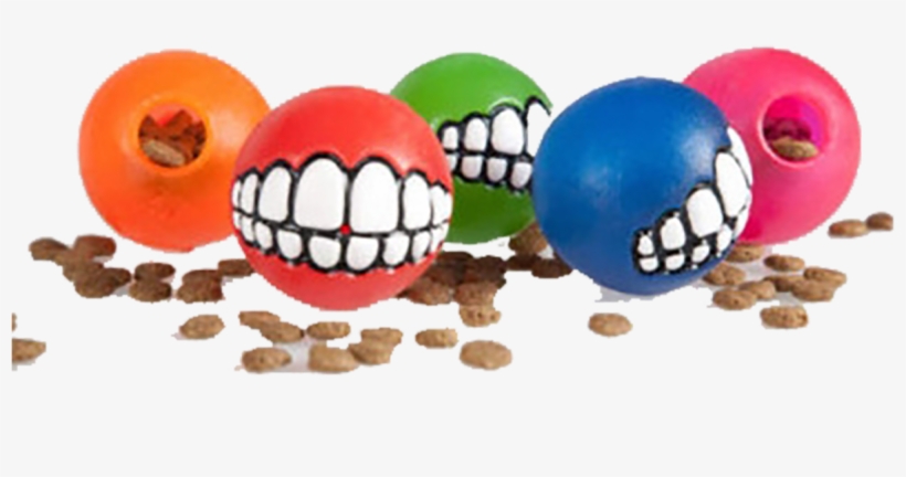Rogz Grinz Ball Dog Toy - Rogz Grinz Ball 2.5", transparent png download