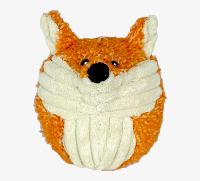 Hugglehounds Squooshie Foxy Ball Dog Toy - Hugglehounds Squooshie Bunny Ball 10919, transparent png download