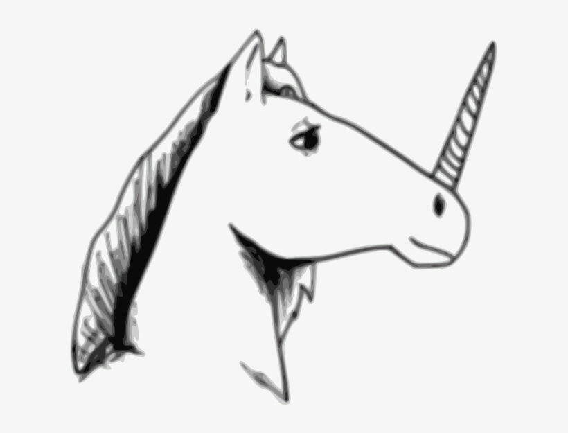 This Graphics Is Unicorn About Fantstic, Gnu, Inkscape, - Unicorn Sketch Shower Curtain, transparent png download