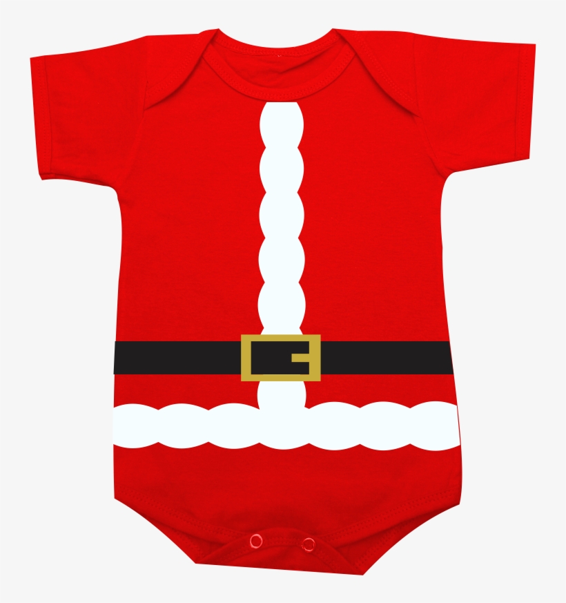 Body Roupa De Papai Noel - Roupa Do Papai Noel, transparent png download