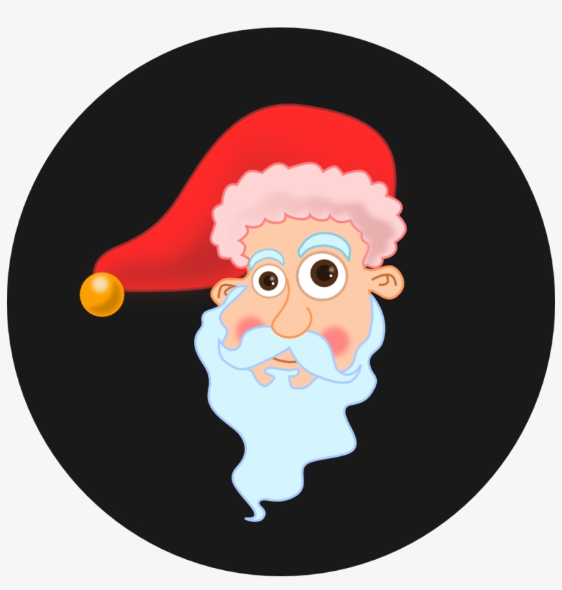 Clipart Resolution 999*999 - Cabeca Papai Noel Png, transparent png download