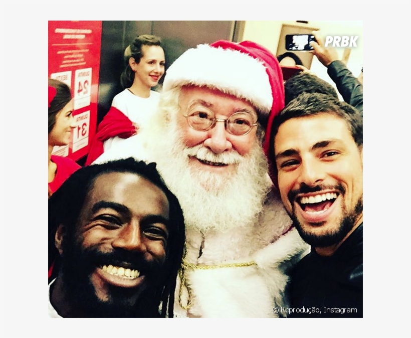 Cauã Reymond Cruzou Com Um Papai Noel Antes Mesmo Do - Caua Reymond De Papai Noel, transparent png download