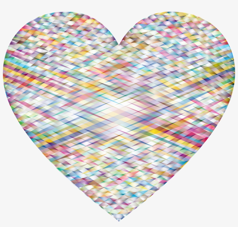 This Free Icons Png Design Of Geometric Heart 5, transparent png download