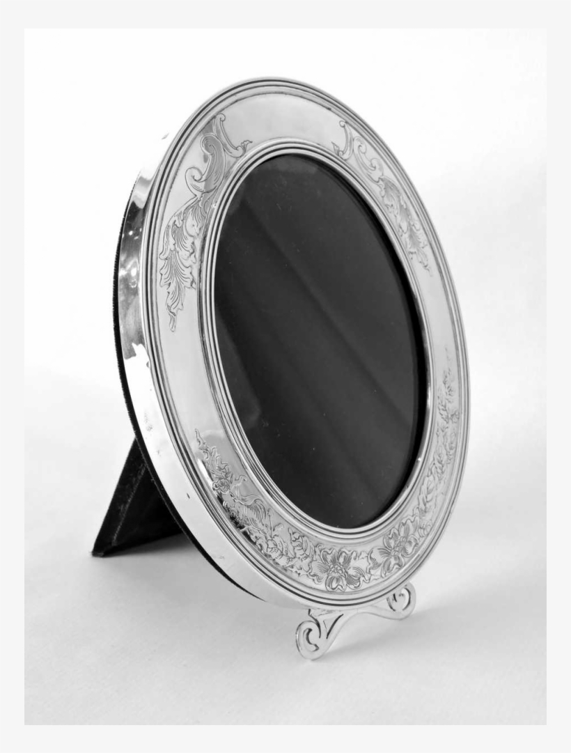 American Sterling Oval Frame - Silver, transparent png download