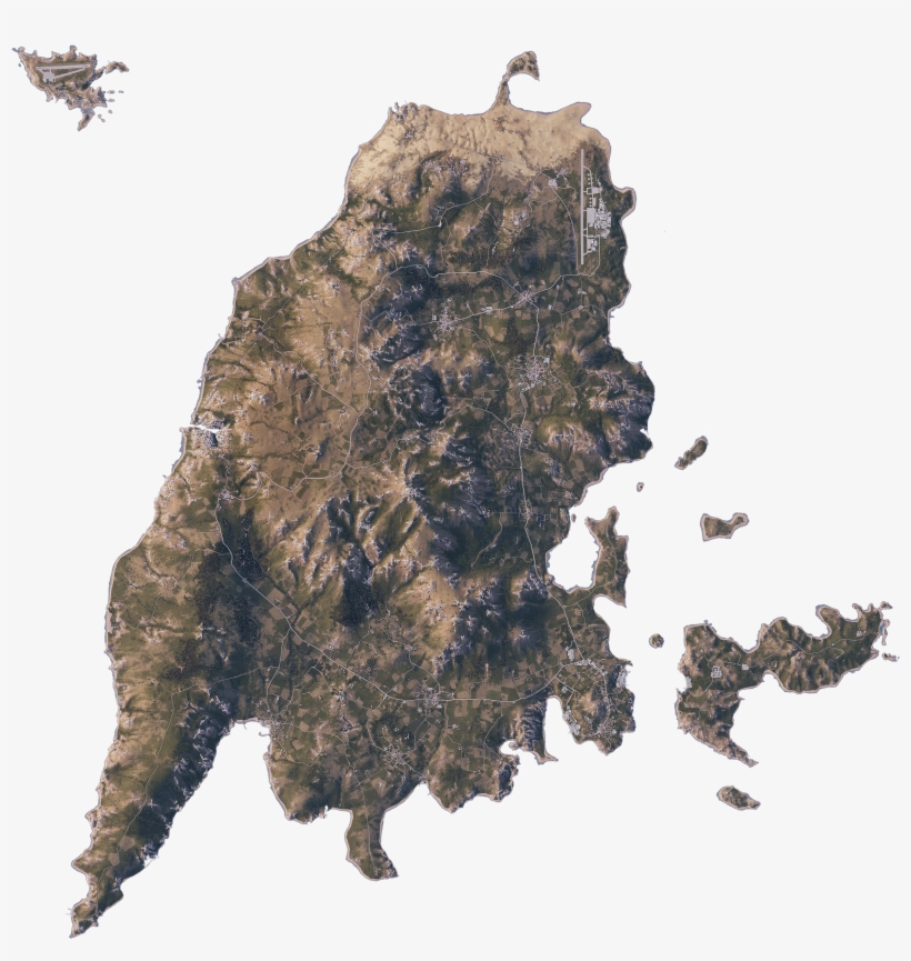 Arma 3 Malden - Map Malden Arma 3, transparent png download