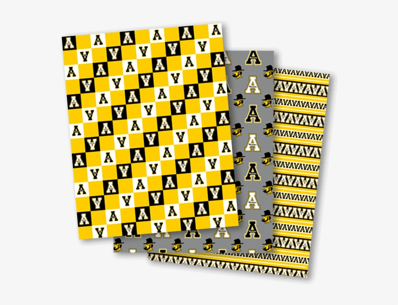 App State Wrapping Paper Designs - Paper, transparent png download