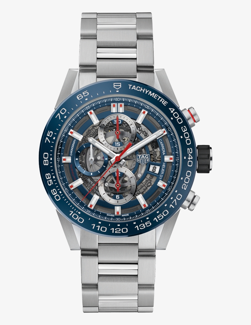 The Watch Quote - Tag Heuer Carrera Calibre Heuer 01 Car201t Ba0766, transparent png download