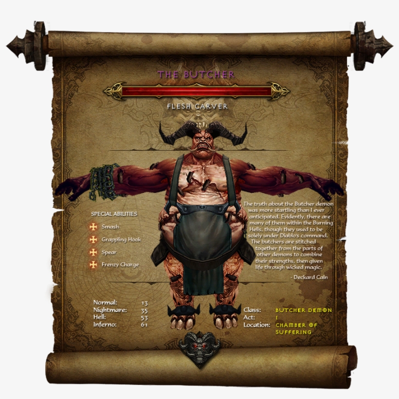 Diablo Iii "wanted" Posters By Daniel Barras - Magda Diablo 3 Character, transparent png download