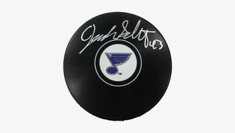 Jordan Schmaltz St Louis Blues Nhl Signed Autographed - St Louis Blues, transparent png download