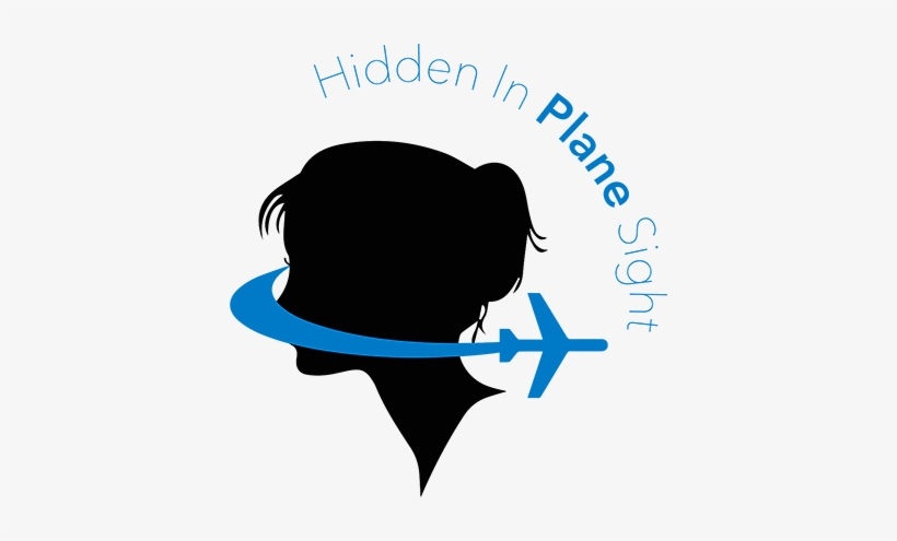 Hidden In Plane Sight - Logo Of A Flight Attendant, transparent png download