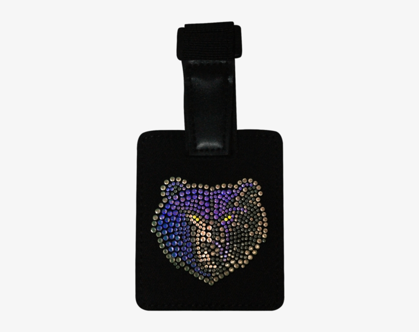 Memphis Grizzlies Rhinestone Luggage Tag - Bag Tag, transparent png download
