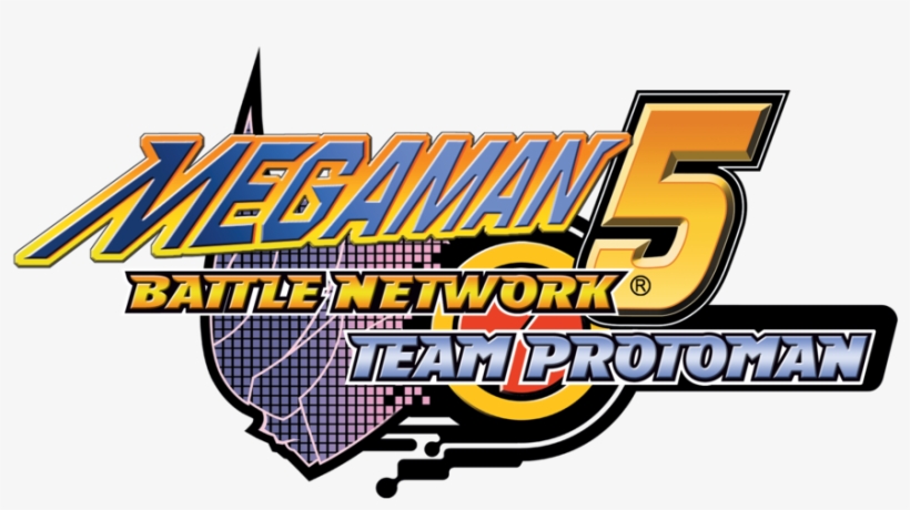 Mega Man Battle Network 5 Team Protoman Logo - Mega Man Battle Network 5 Team Protoman [game Boy Advance, transparent png download
