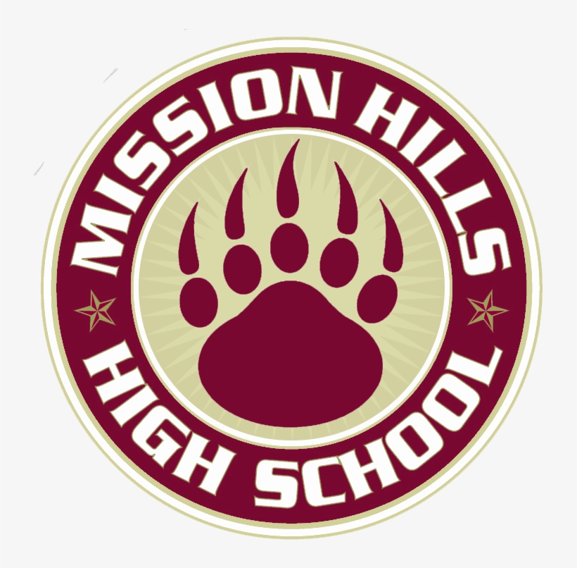 Mission Hills High School Home Of The Grizzlies - Mission Hills High School Mascot, transparent png download