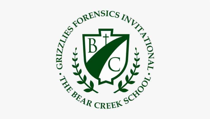 Grizzlies Forensics Invitational - Bear Creek School, transparent png download