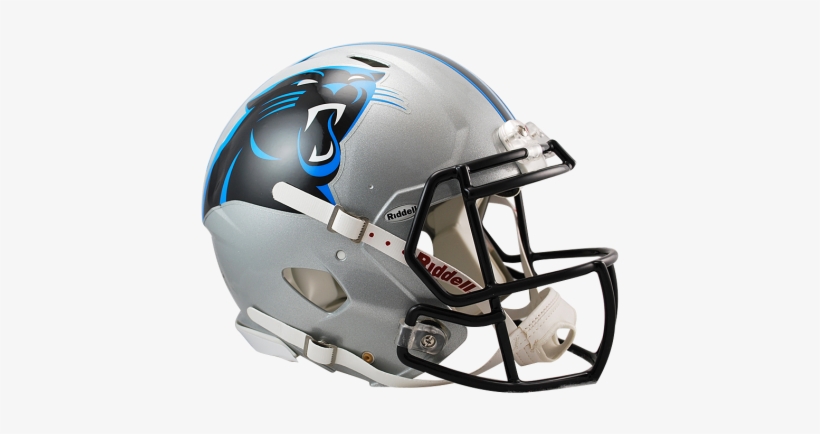 Carolina Panthers Authentic Speed Revolution Helmet - Carolina Panthers Nfl On-field Authentic Full Size, transparent png download