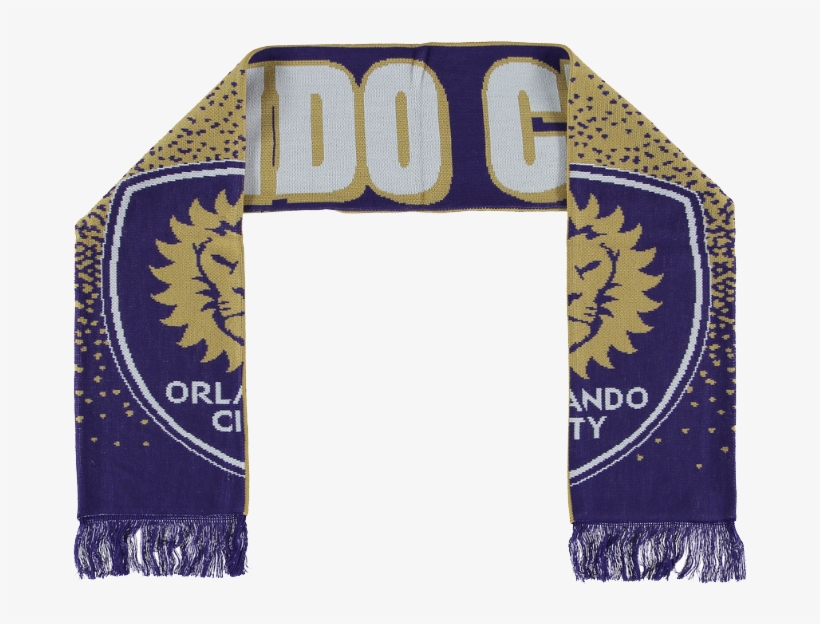 Kitbag - Com - Orlando City Sc Orlando City Sc Jacuard Scarf Navy, transparent png download