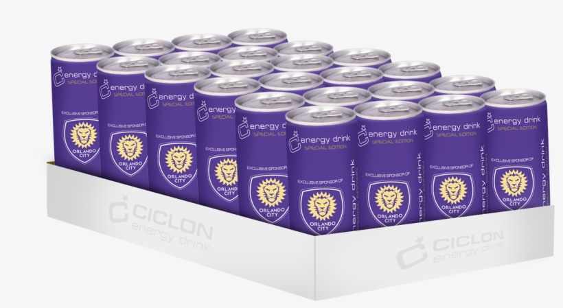 Ciclón Energy Drink Special Edition Orlando City Only - Grape Soda, transparent png download