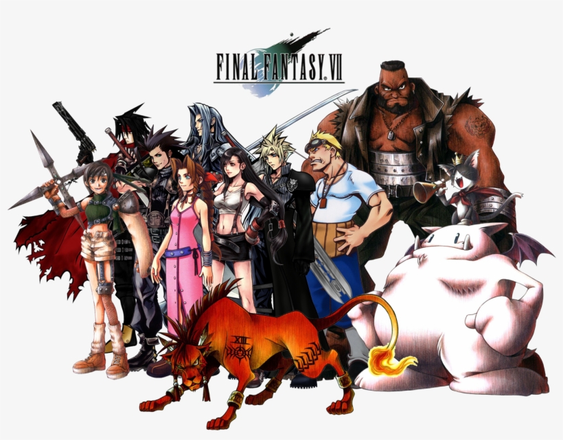 Final Fantasy Vii - Final Fantasy Vii [playstation Game], transparent png download