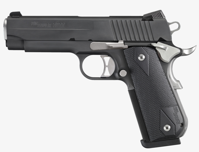 Sig Sauer 1911fca357nm 1911 Fastback Nightmare Carry - Cz 75 Kadet .22, transparent png download