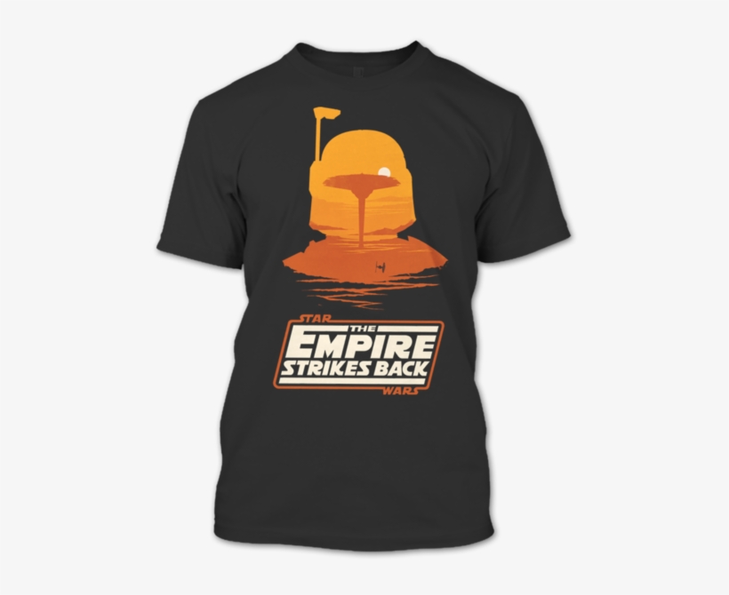 The Empire Strikes Back Boba Fett Star Wars The Force - Empire Strikes Back Poster, transparent png download