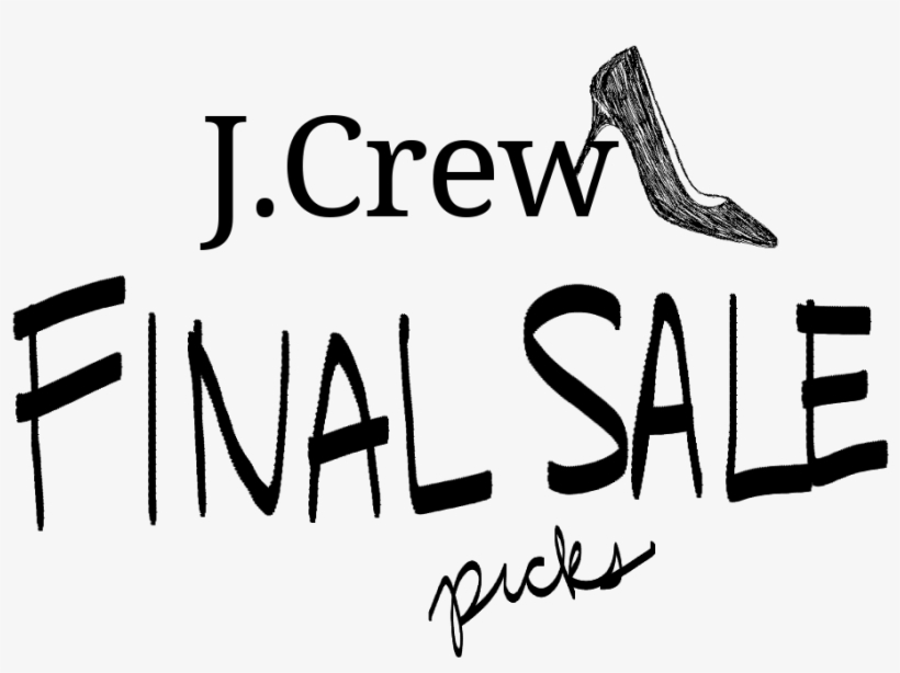 Crew Final Sale Picks - Calligraphy, transparent png download