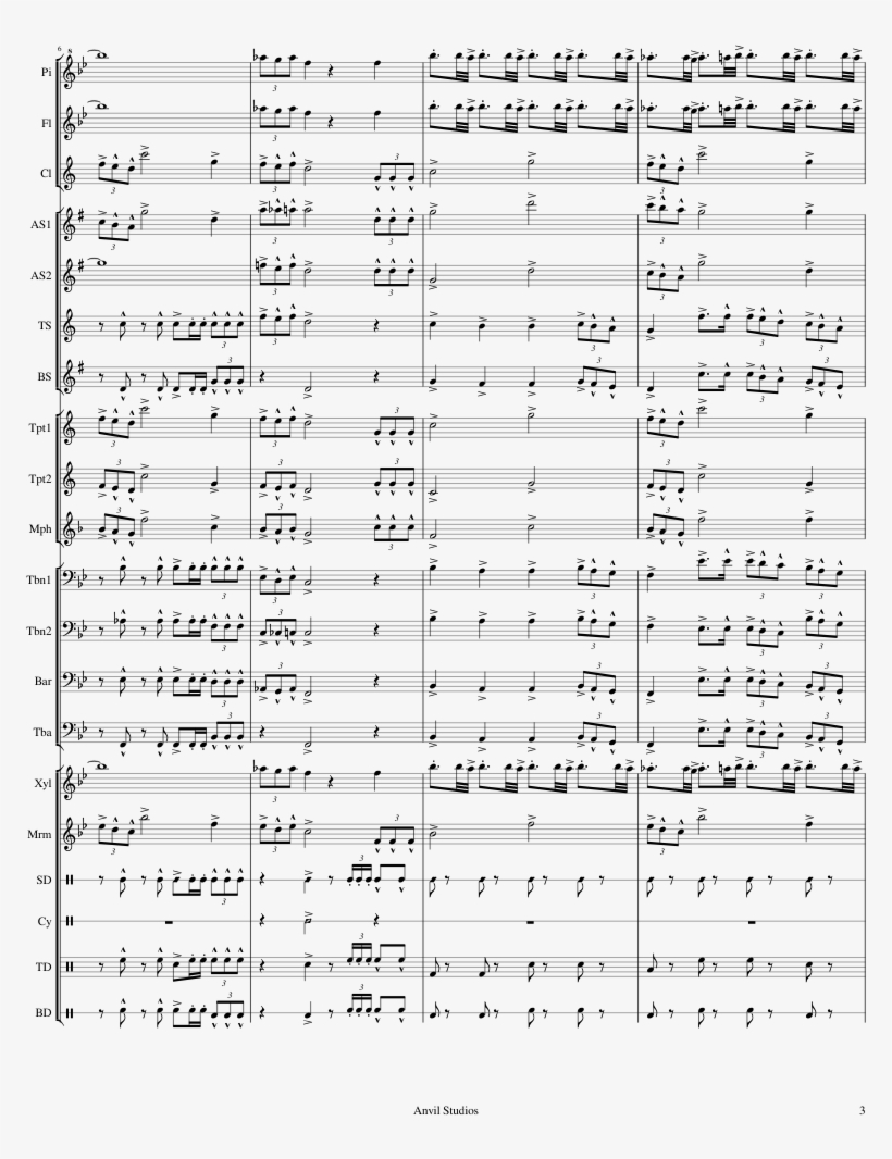 The Empire Strikes Back Sheet Music Composed By John - The Empire Strikes Back, transparent png download