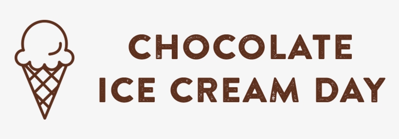 Chocolate Ice Cream Day - 초콜릿 픽토그램, transparent png download
