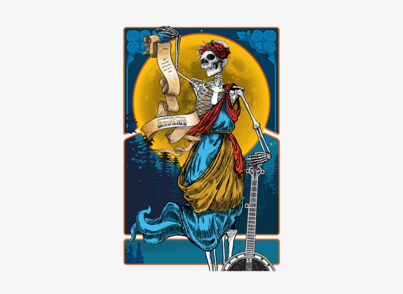 Grateful Dead Poster Design By Eric Arvizu - Design, transparent png download
