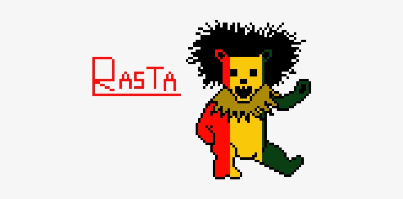 Grateful Dead Bear, transparent png download