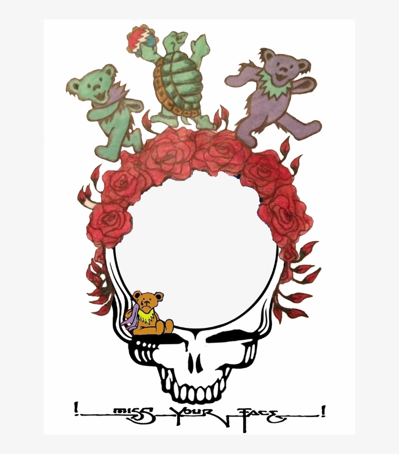 Grateful Dead, Beatles, The Beatles - Grateful Dead Steal Your Face, transparent png download