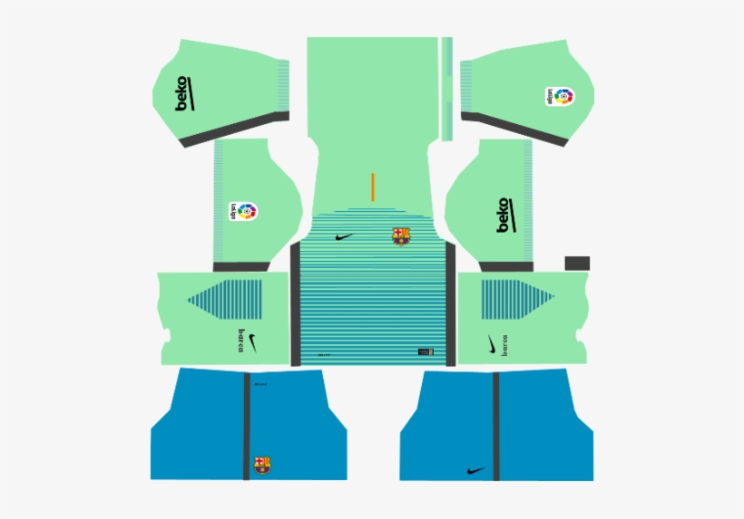 Abrcelona - Dream League Soccer 2018 Kits Albania, transparent png download