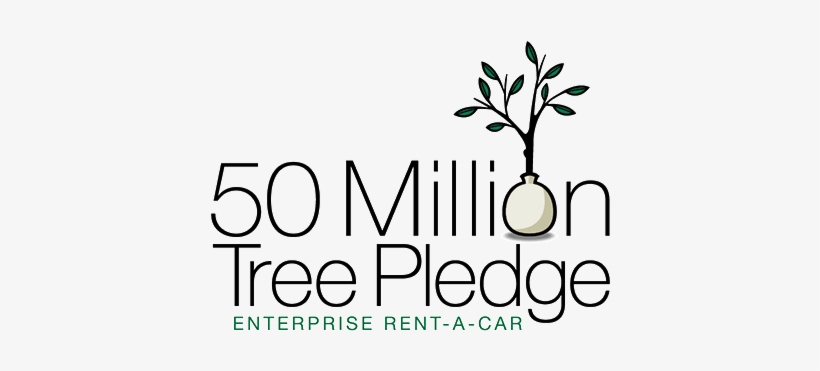 Enterprise Rent A Car5 Year Partner - Enterprise Million Tree Pledge, transparent png download