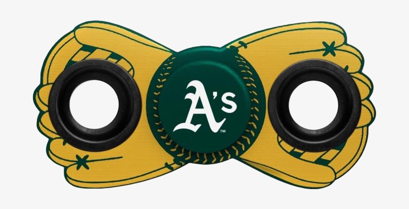 Oakland Athletics Mlb Diztracto Two Way Team Fidget - Mets Fidget Spinner, transparent png download