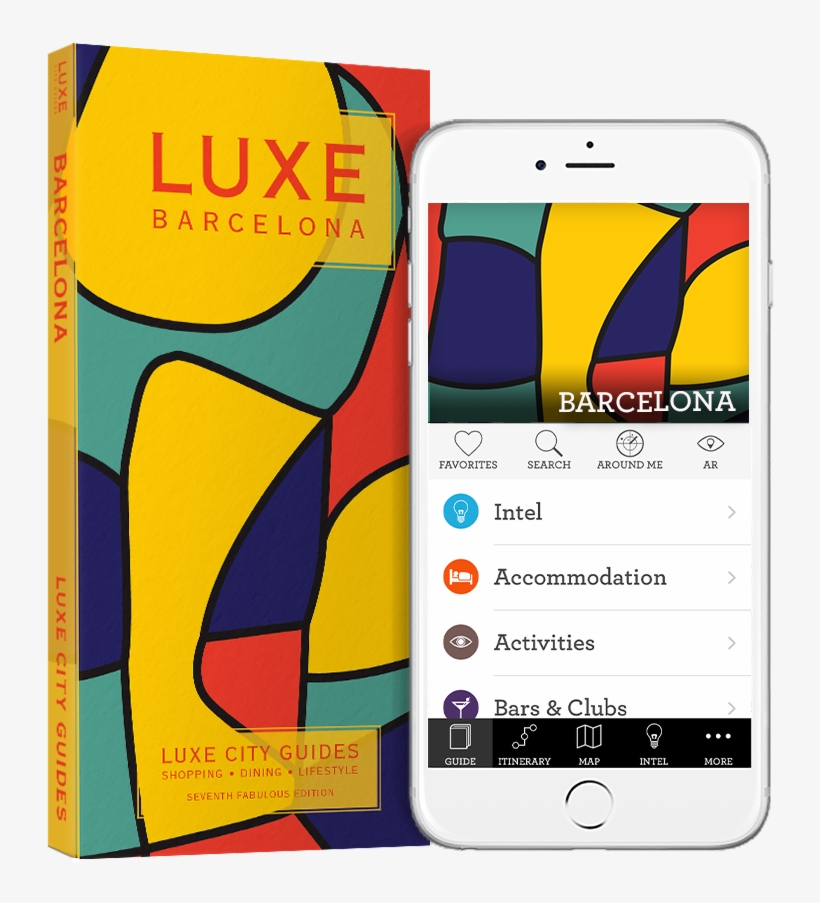 Luxe Barcelona 7th Edition Free Digital Guide - Iphone, transparent png download