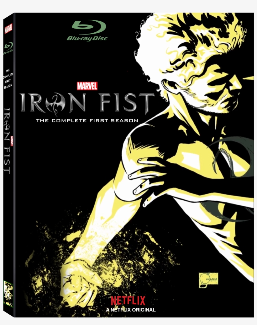 Made An Iron Fist Blu-ray Concept - Iron Fist Netflix Soundtrack, transparent png download