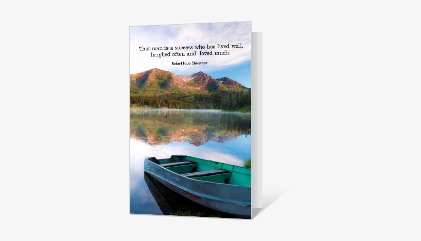 Living Well Birthday Cards - Greeting Card, transparent png download