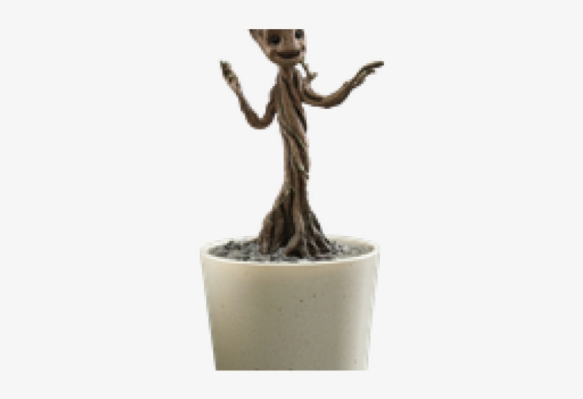 Guardians Of The Galaxy Clipart Logo - Marvel: Hot Toys Deluxe Action Figure: Little Groot, transparent png download