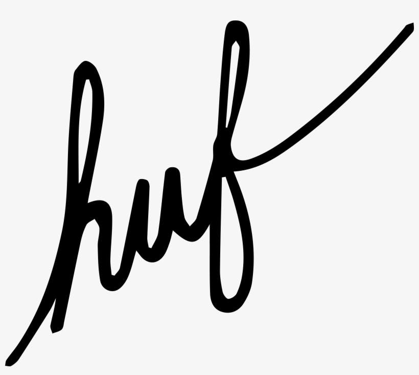 City Gear, Urban Footwear And Apparel, Huf - White Huf Logo, transparent png download