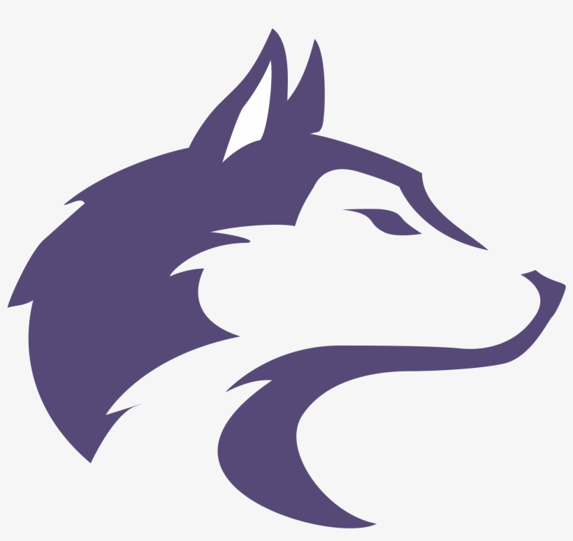 Washington Huskies Logo Png Transparent - Washington Huskies Dog Logo, transparent png download