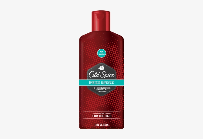 Tumblr N48nhijjzx1qccefso2 R1 500 - Old Spice Pure Sport 2in1 Shampoo And Conditioner 350ml, transparent png download