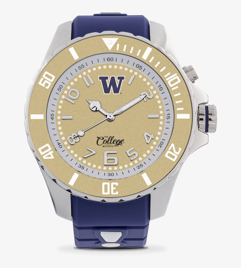 Washington Huskies Watch - Kyboe 2833354 Arizona State Sun Devils 48mm Stainless, transparent png download