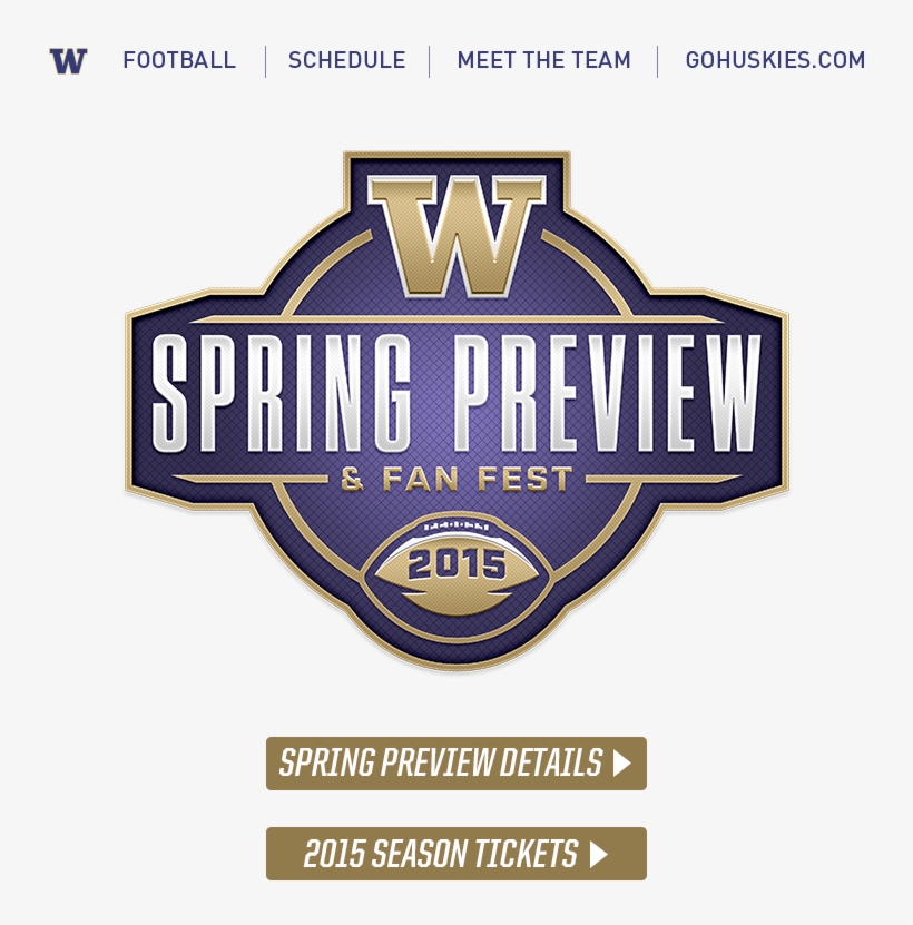 Husky Lives Here / Washington Athletics - Washington Huskies Football, transparent png download