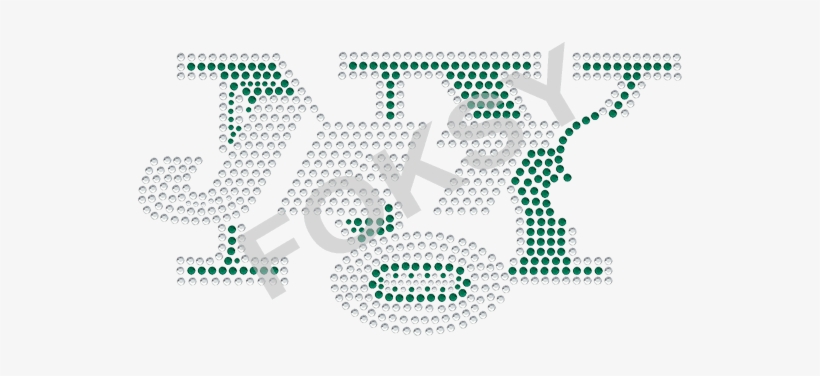 Ny Jets Nfl Sports Hotfix Rhinestone Transfer Design - Parallel, transparent png download