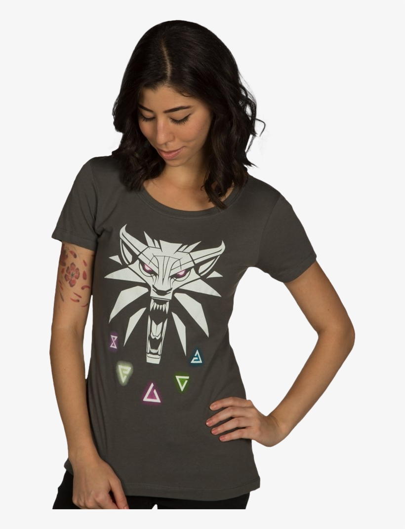 The - Signs T Shirt The Witcher, transparent png download