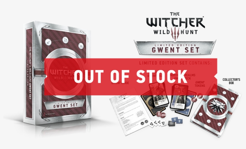Shipping Will Begin The Week Of - Witcher 3 Limited Edition Gwent Deck, transparent png download